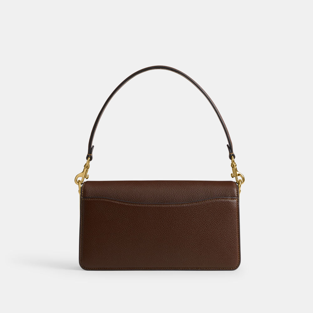 Bolsa Tabby Shoulder 26 Coach - Marrom Escuro