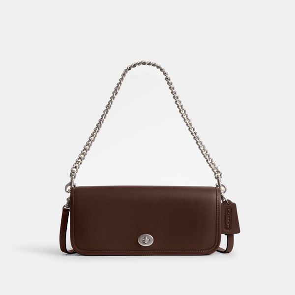 Bolsa Dinky Coach - Marrom