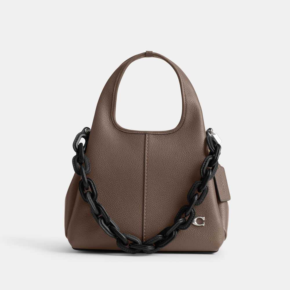 Alça Leather Covered Short Chain Coach - coach