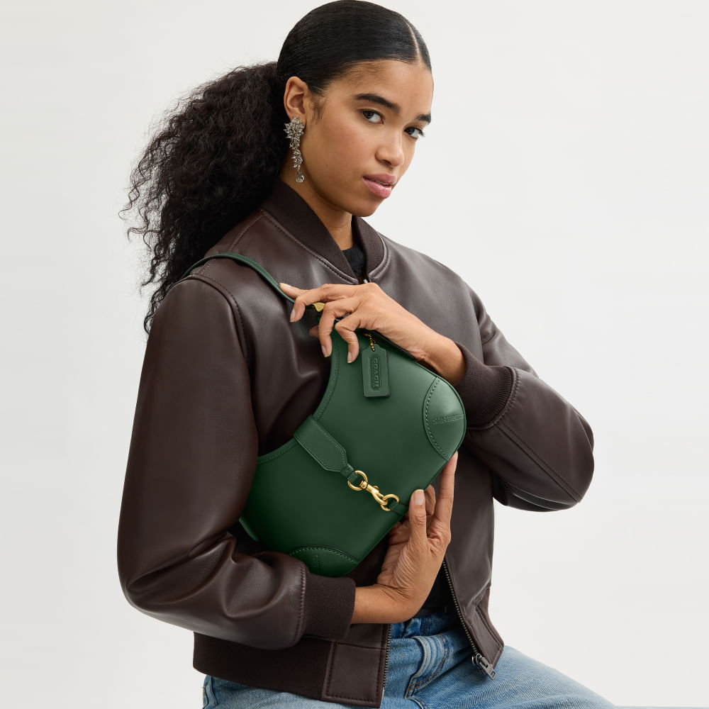 Bolsa Hamptons Hobo Coach Verde - coach