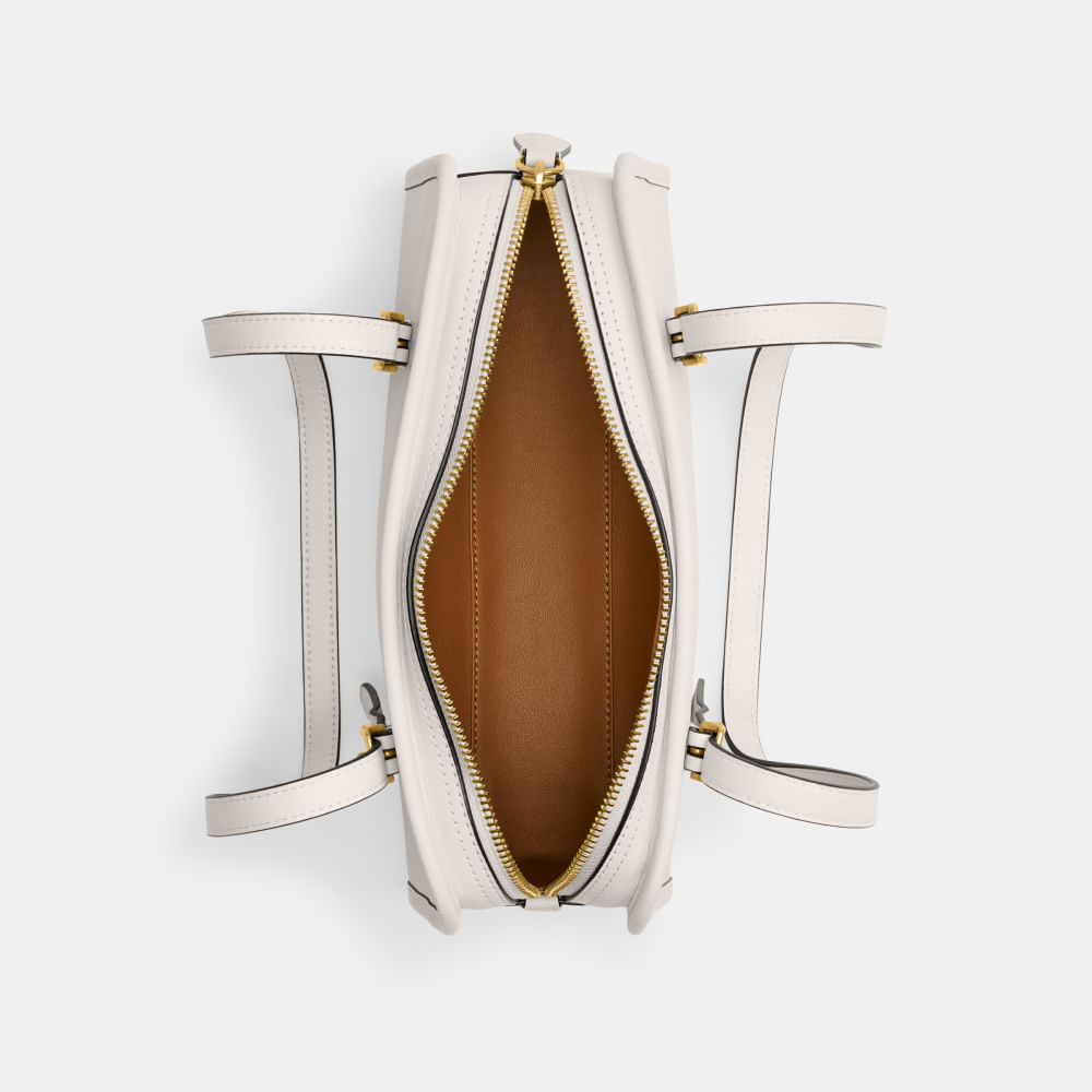 Bolsa Swing Zip Coach Off White - coach