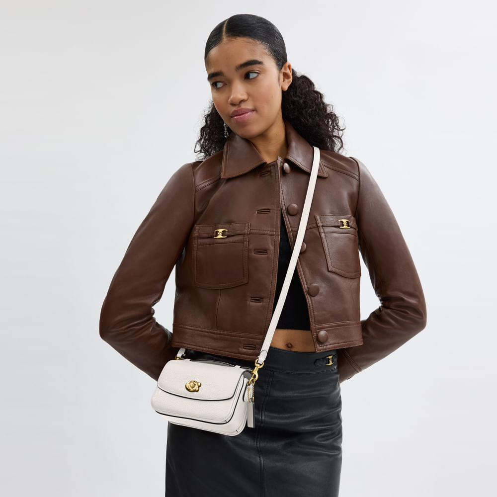 Bolsa Cassie Crossbody 17 Coach Off White - coach
