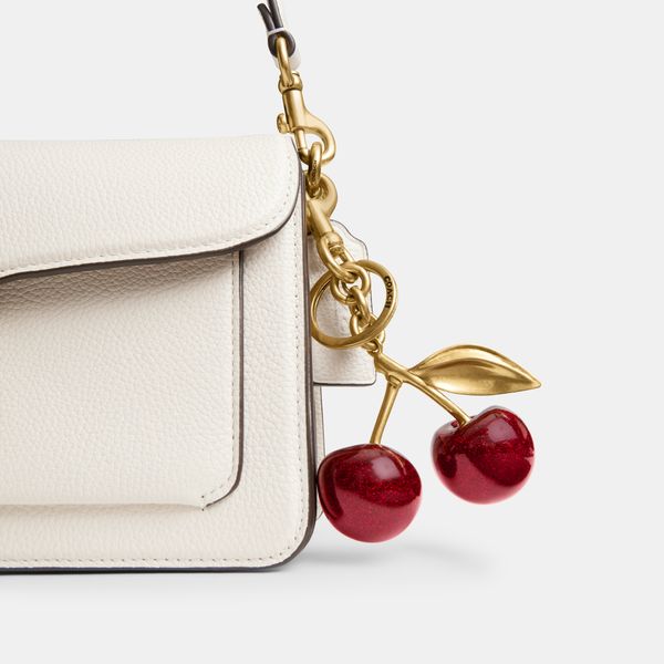 Chaveiro Cherry Coach Dourado - coach