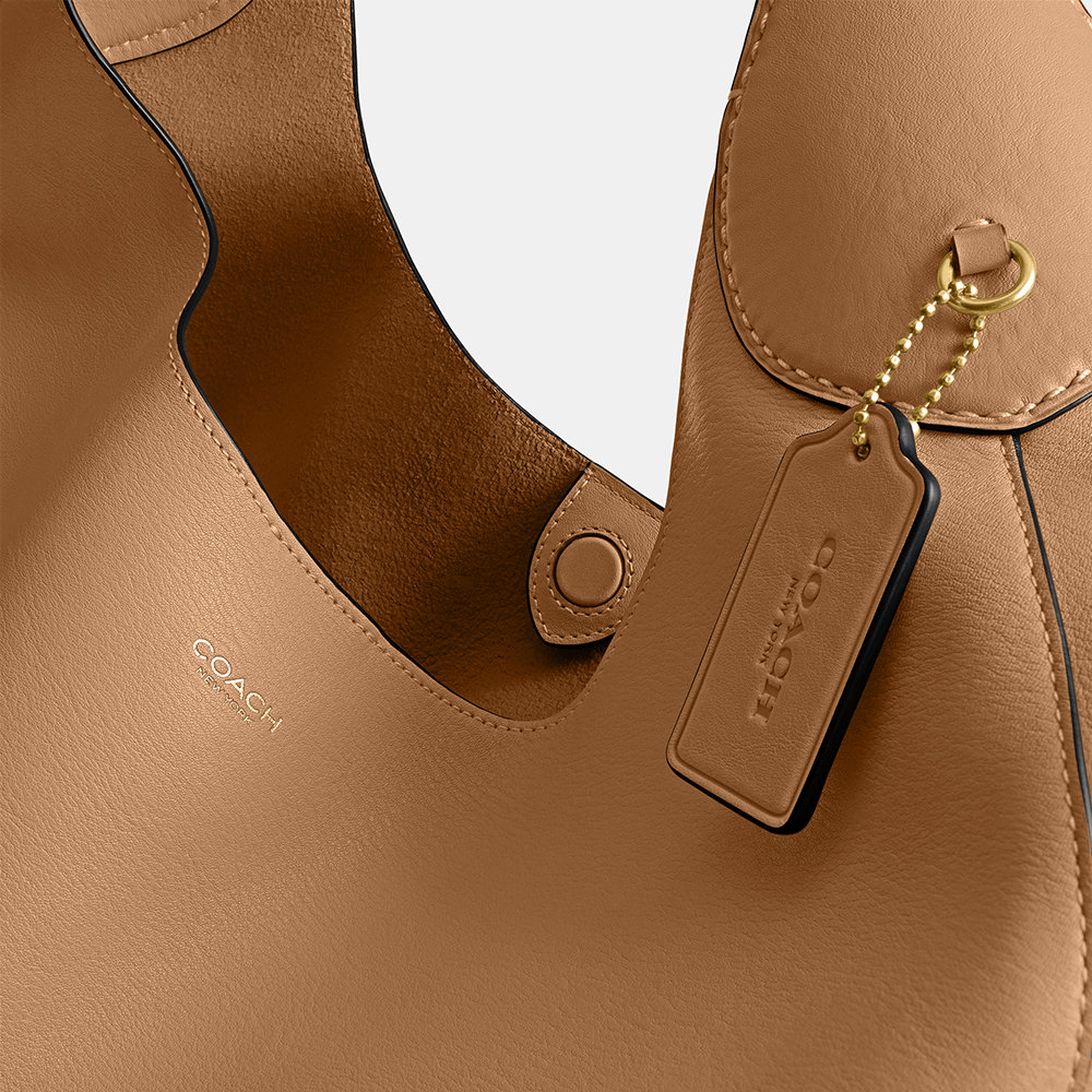 Bolsa Brooklyn Shoulder 39 Coach Caramelo - coach