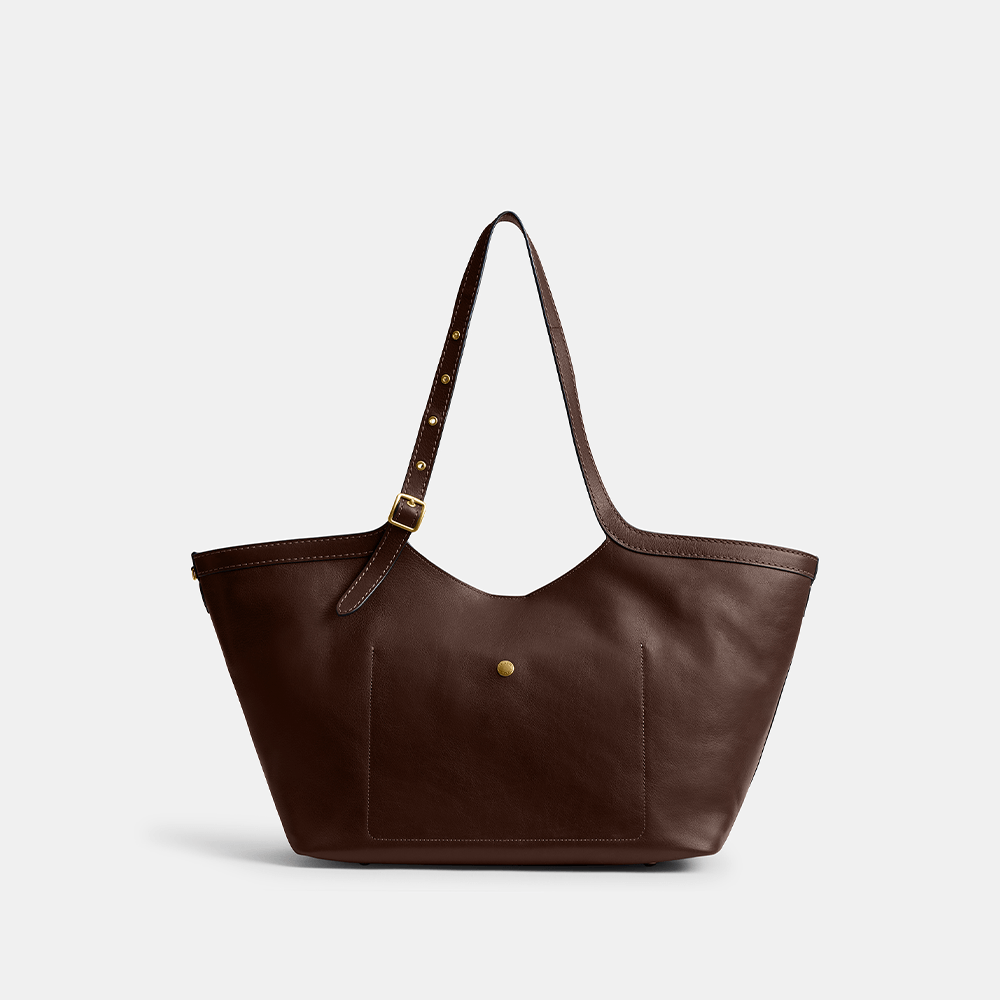 新品.BR COACH グラマシートートバッ Bolsa Gramercy Tote Coach Marrom - coach