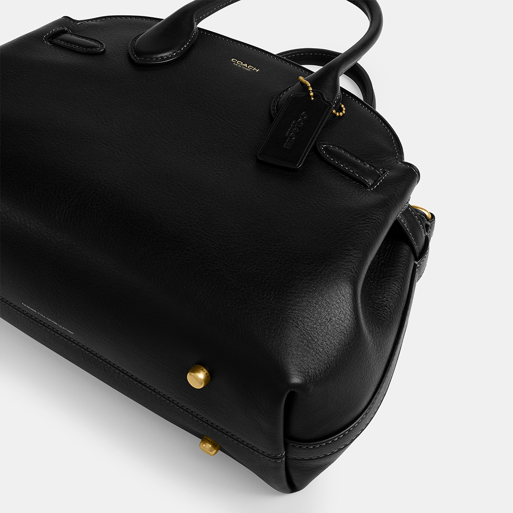 Bolsa Soft Empire Carryall 28 Coach Preto - coach