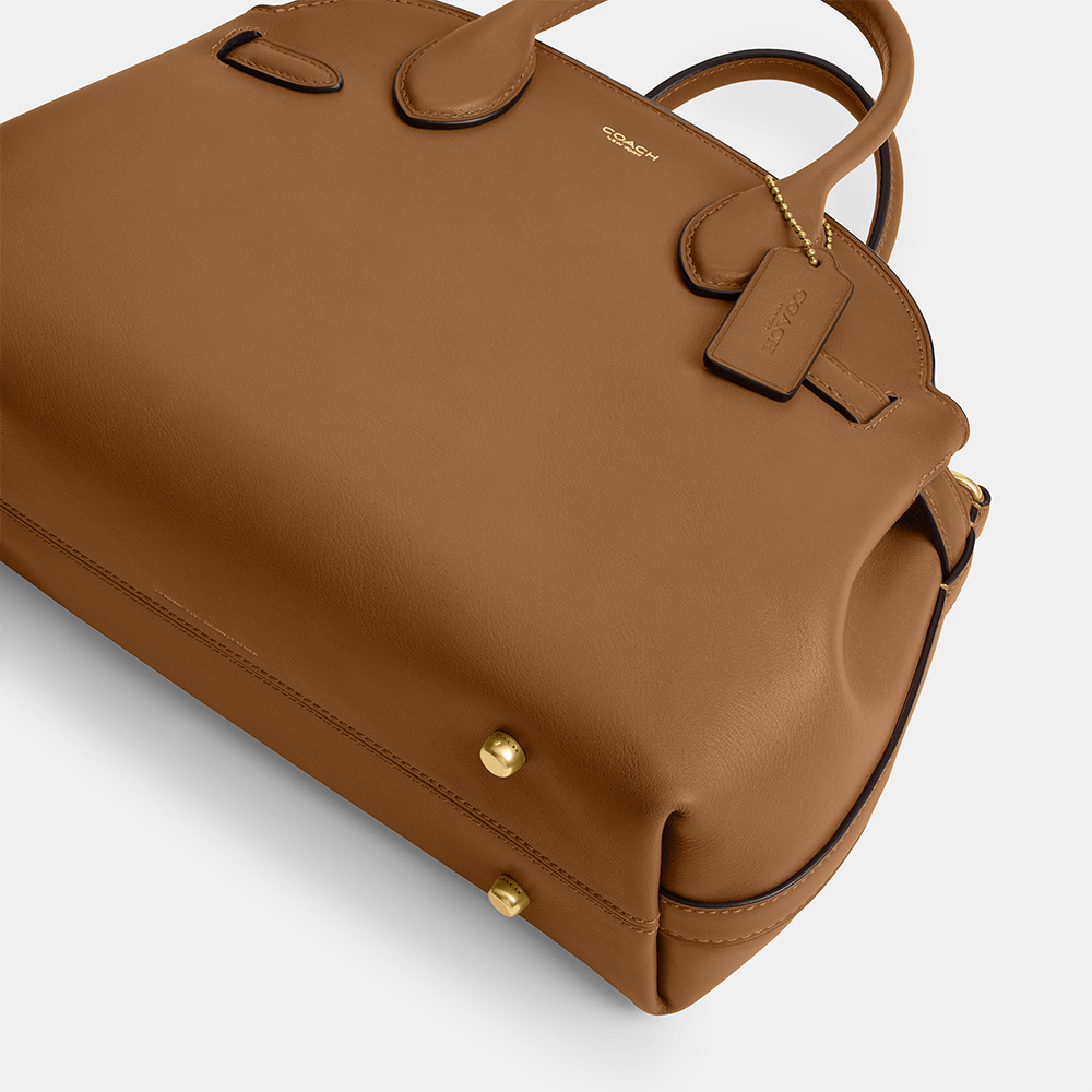 Bolsa Soft Empire Carryall 28 Coach Caramelo - coach