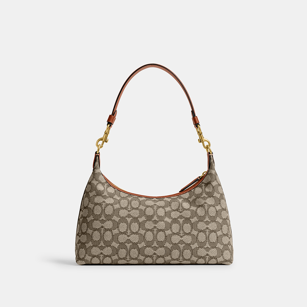 Bolsa Juliet Shoulder Signature Jacquard Coach - coach