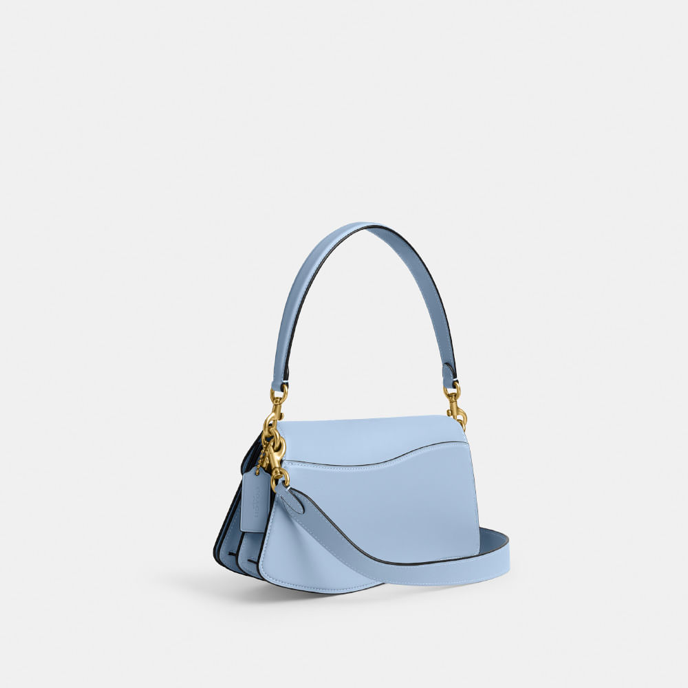Bolsa Twisted Tabby Shoulder Coach Azul - coach