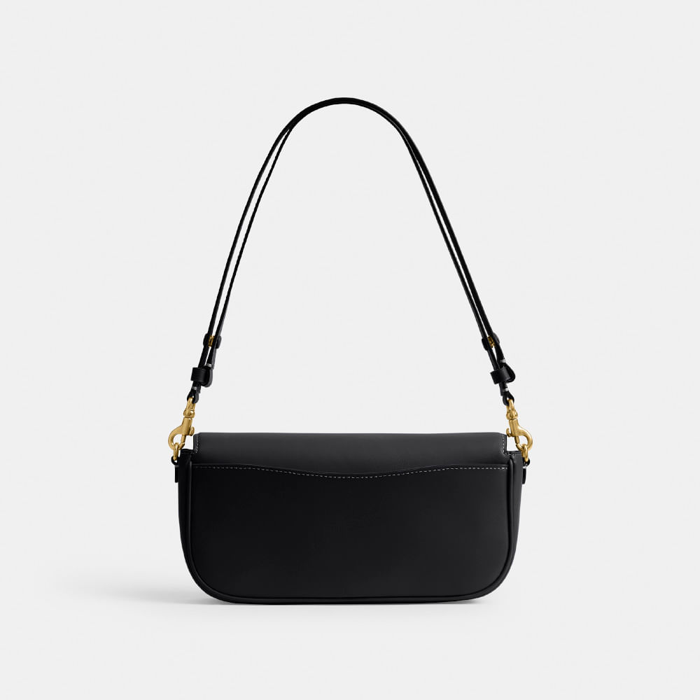 Concor BROOKLYN（希少） Bolsa Brook Flap Chain Coach Preto - coach