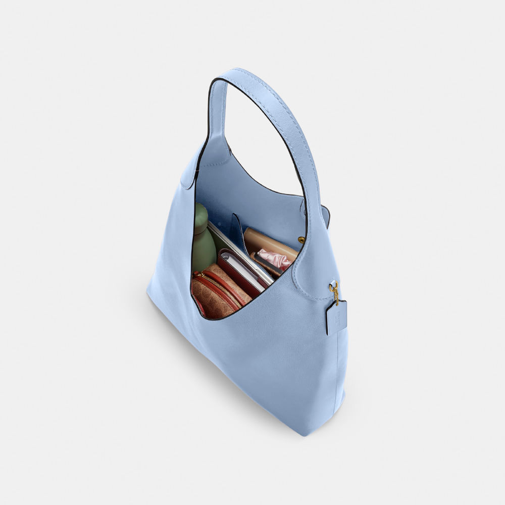 Bolsa Brooklyn Shoulder 28 Coach Azul - coach