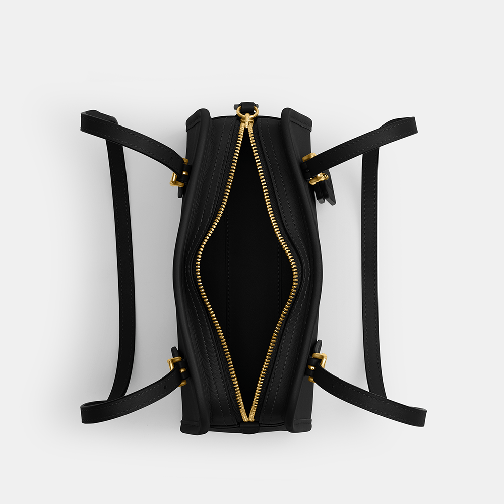 Bolsa Swing Zip 20 Coach Preto - coach