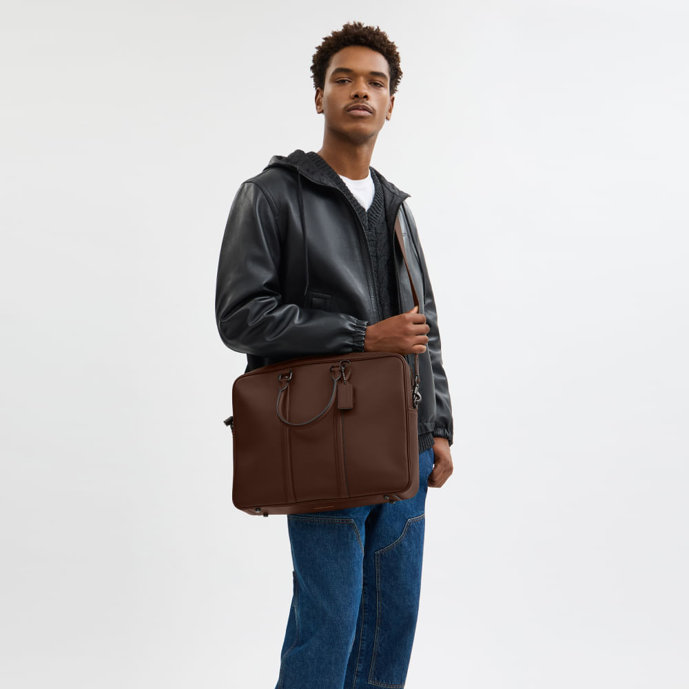 Pasta Metropolitan Coach Marrom - coach