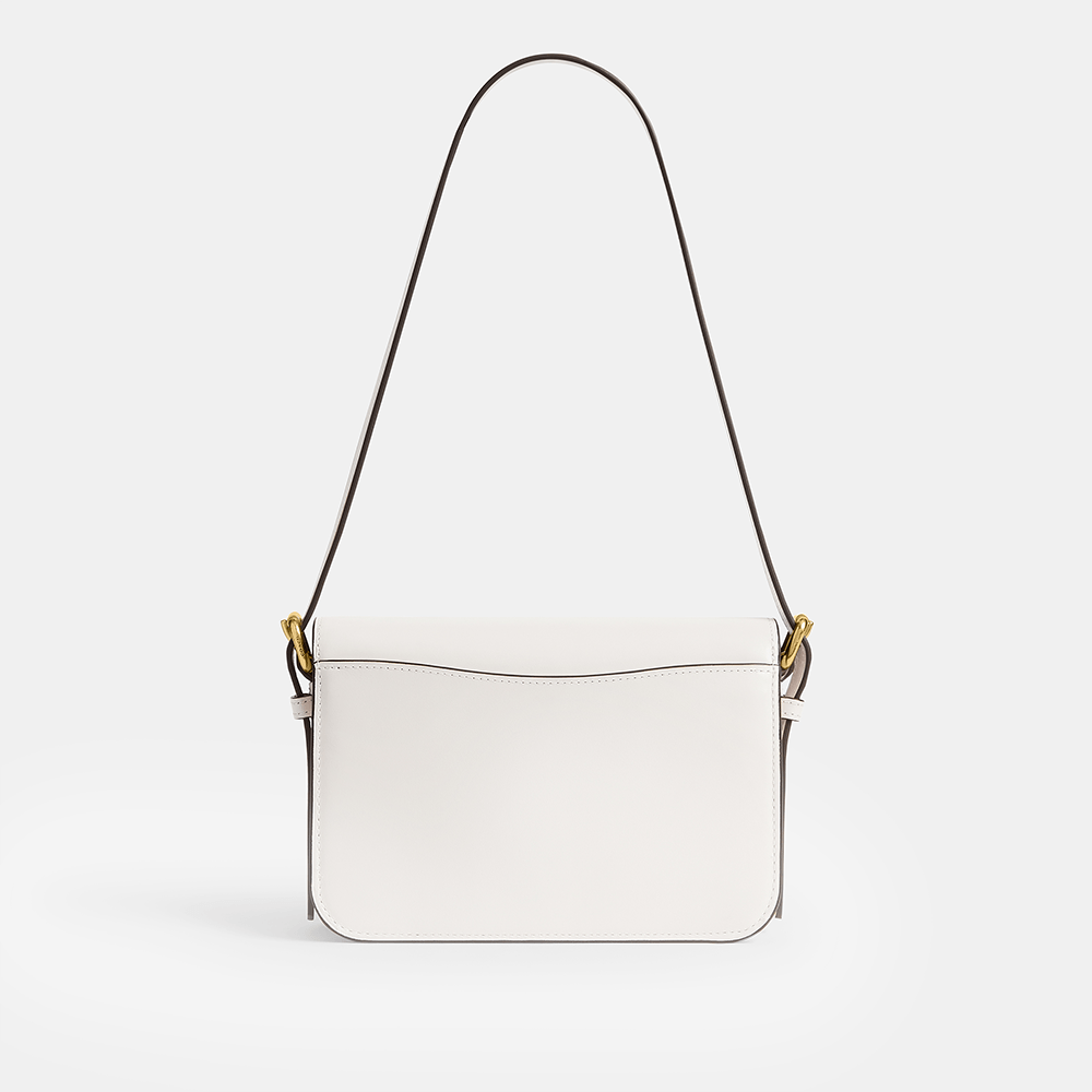 Bolsa Sage Shoulder Coach Off White - coach