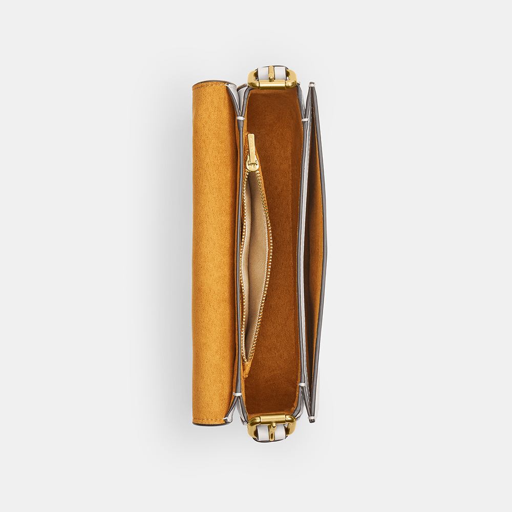 Bolsa Sage Shoulder Coach Off White - coach
