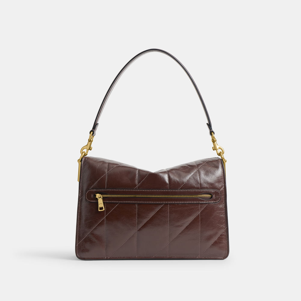 Bolsa Chain Tabby Shoulder Bag 30 With Glazed Quilting Coach