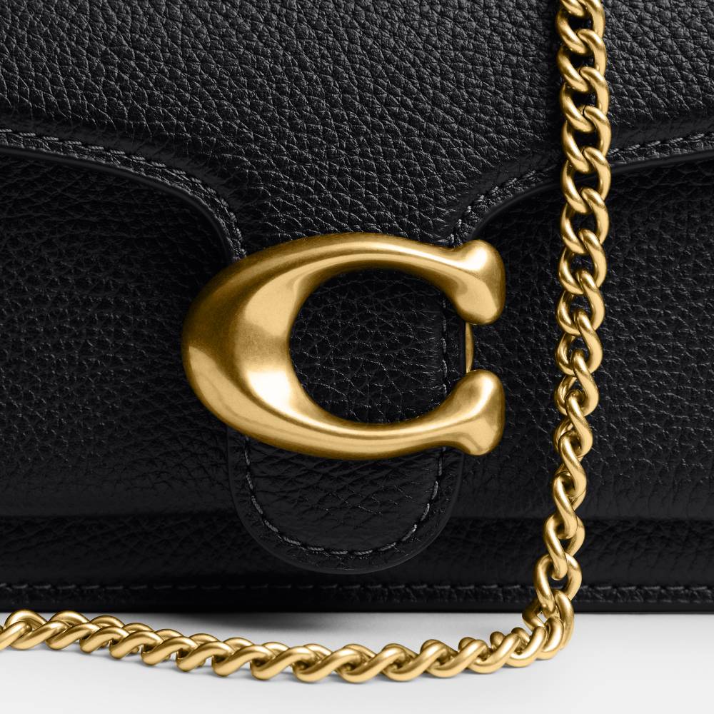 Bolsa Tabby Chain Crossbody 19 Coach Preto - coach