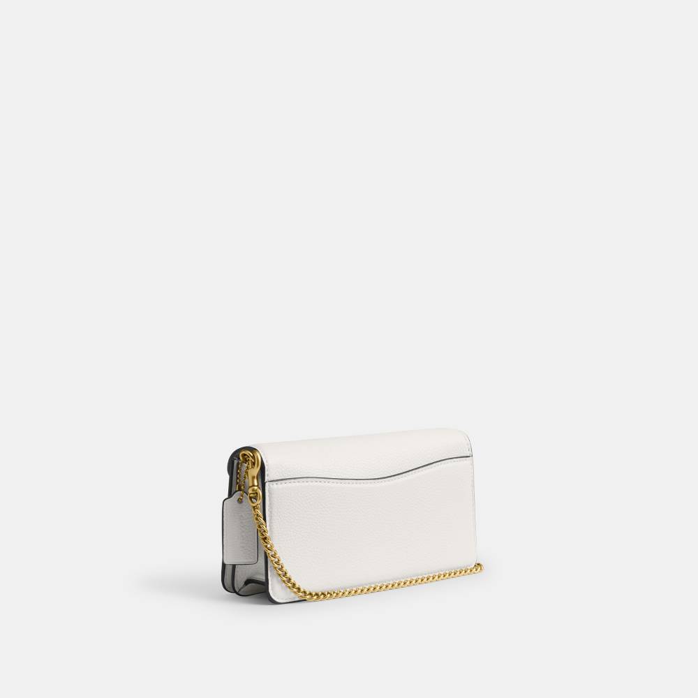 Bolsa Tabby Chain Crossbody 19 Coach Off White - coach