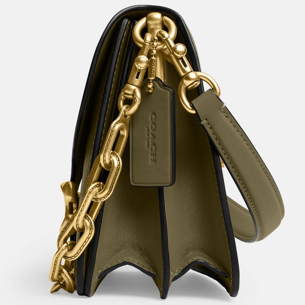 Bolsa Chain Tabby Shoulder Coach Verde - coach