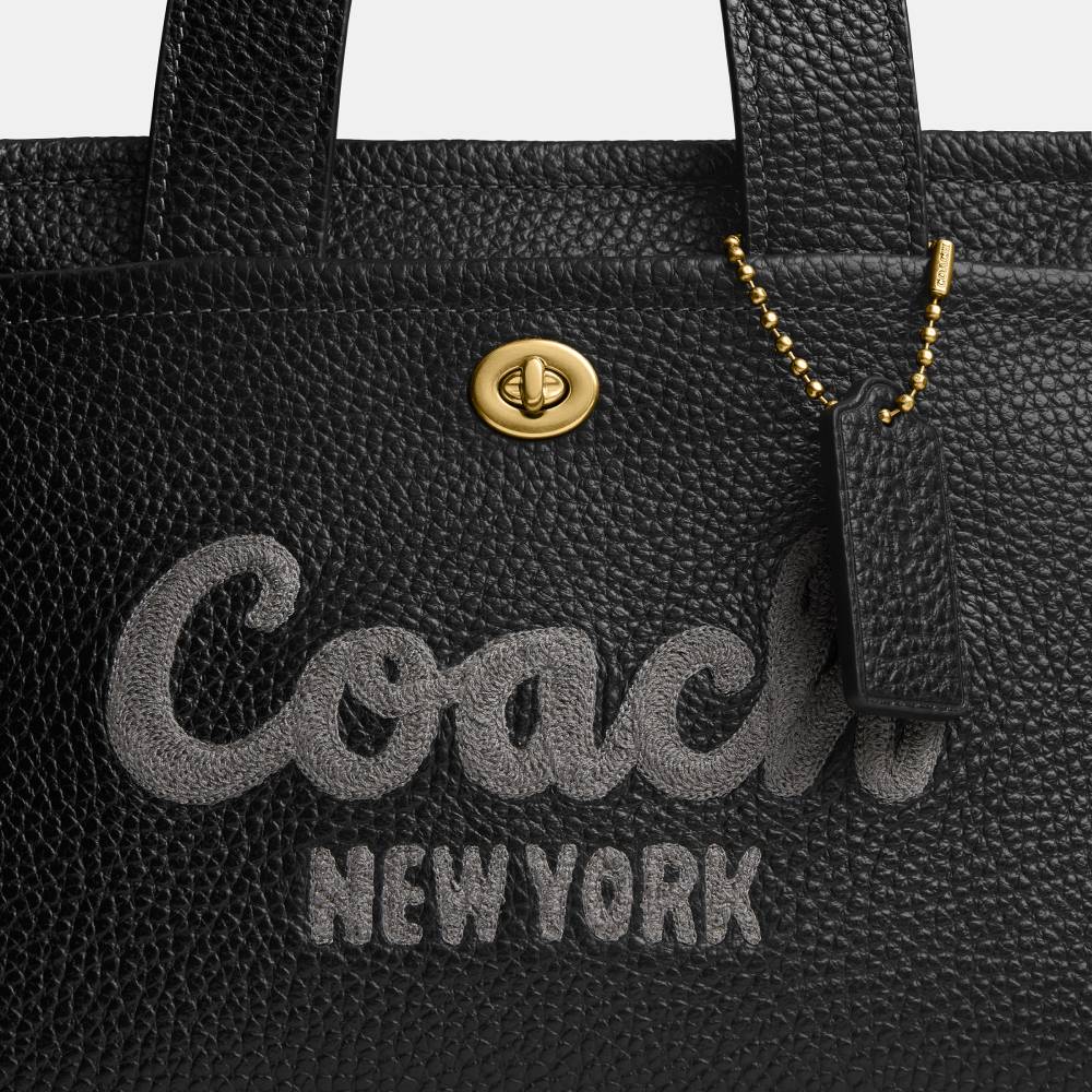 Bolsa Cargo Tote 26 Coach Preto - coach