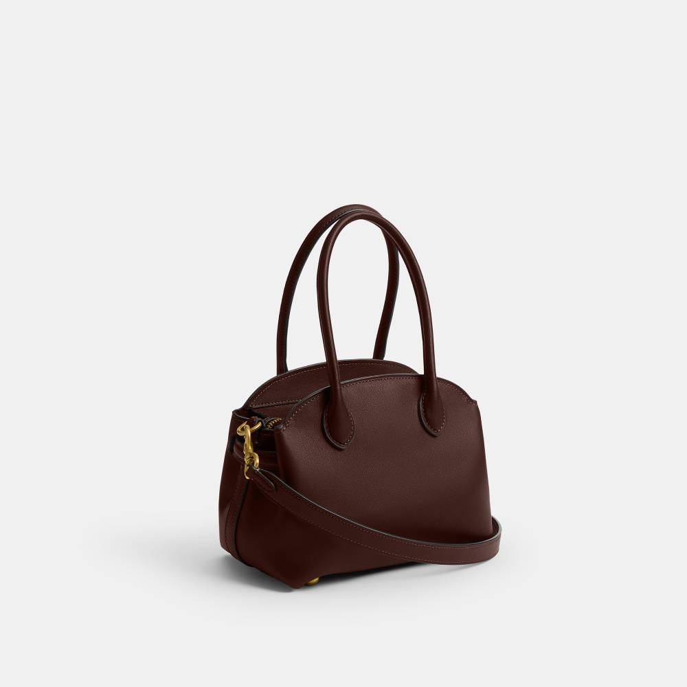 Bolsa Soft Empire Carryall 21 Coach Marrom Escuro - coach