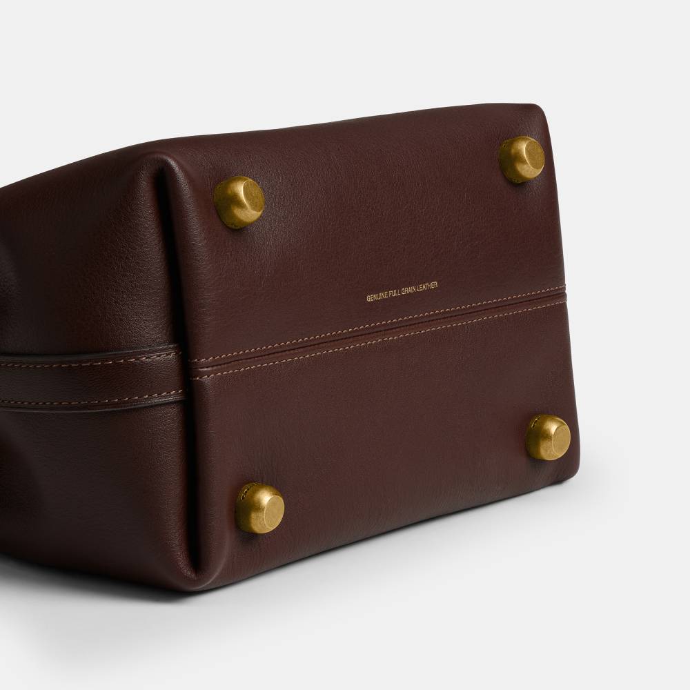 Bolsa Soft Empire Carryall 21 Coach Marrom Escuro - coach