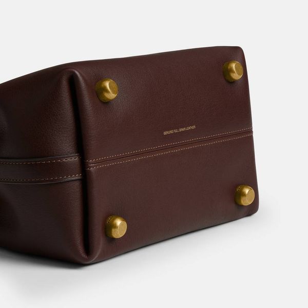 Bolsa Soft Empire Carryall 21 Coach Marrom Escuro - coach