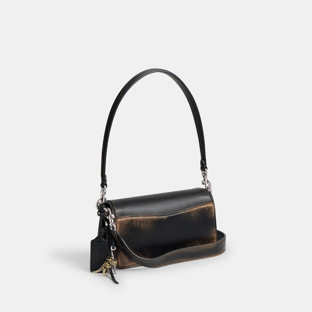 Bolsa Tabby Shoulder 20 Loved Leather Coach - coach