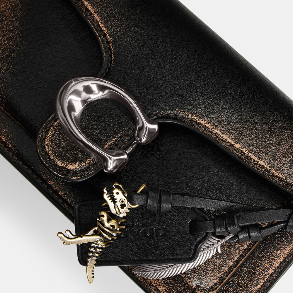 Bolsa Tabby Shoulder 20 Loved Leather Coach - coach