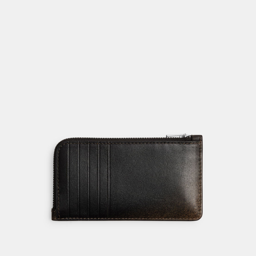 Porta-Cartões New York Zip Loved Leather Coach - coach