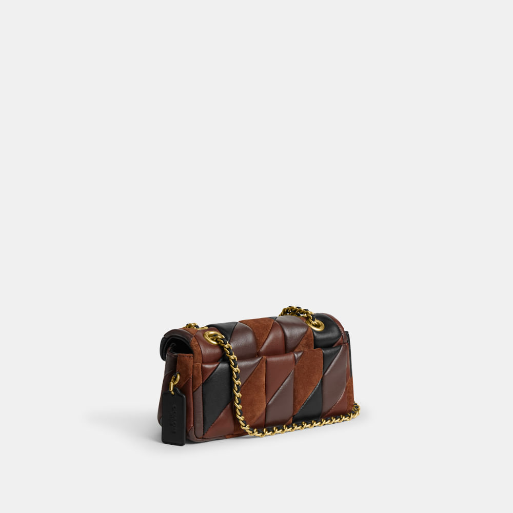 Bolsa Tabby Shoulder 20 Leather Patchwork Coach - coach