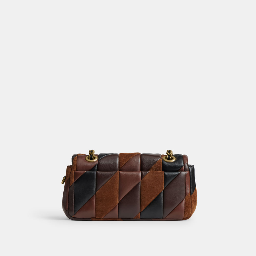 Bolsa Tabby Shoulder 20 Leather Patchwork Coach - coach