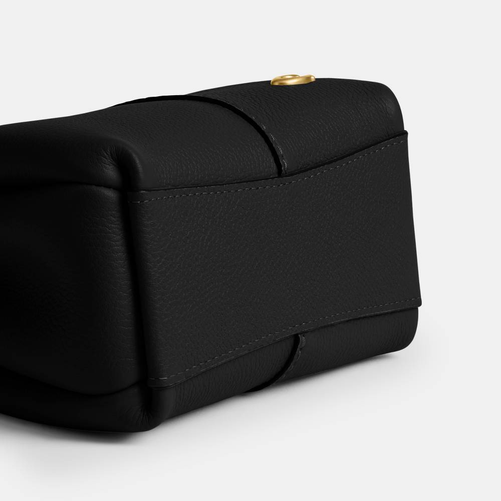 Bolsa Lana Shoulder 19 Coach Preto - coach
