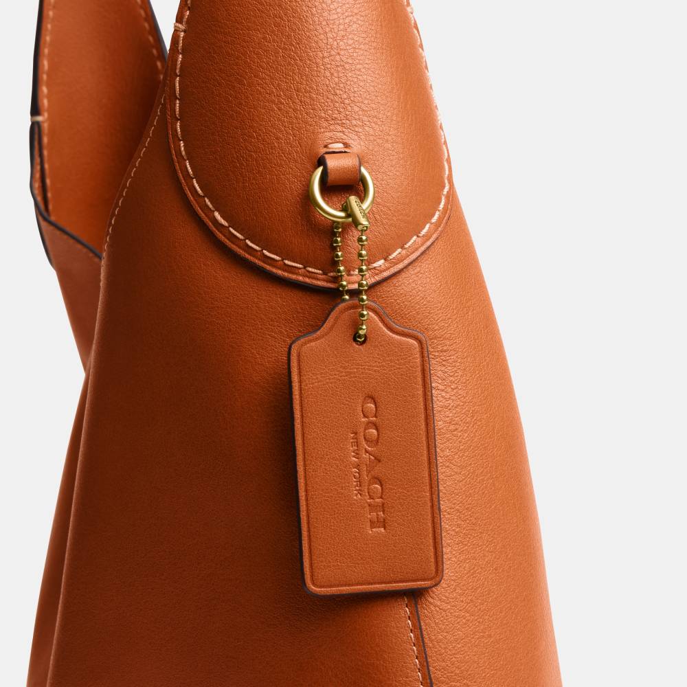Bolsa Brooklyn Shoulder 34 Coach Laranja - coach