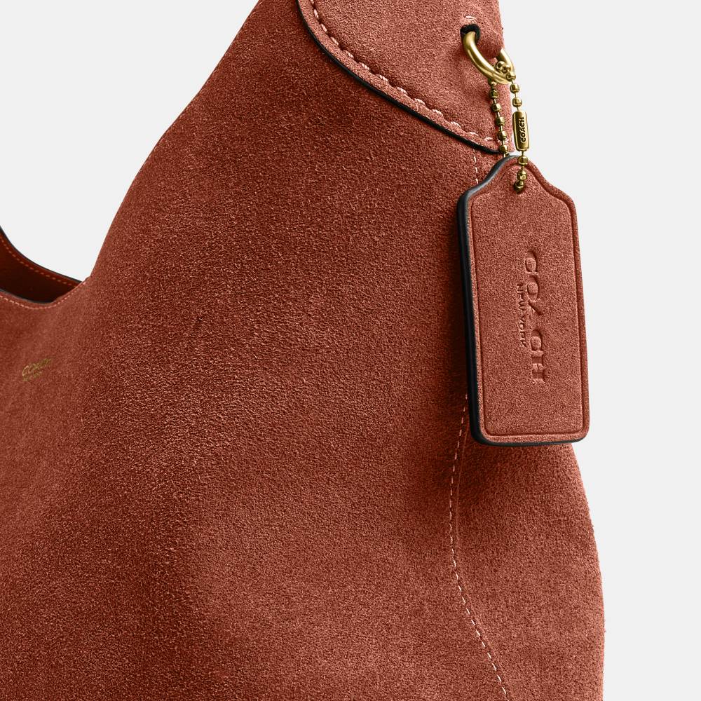Bolsa Brooklyn Shoulder 34 Coach Laranja - coach