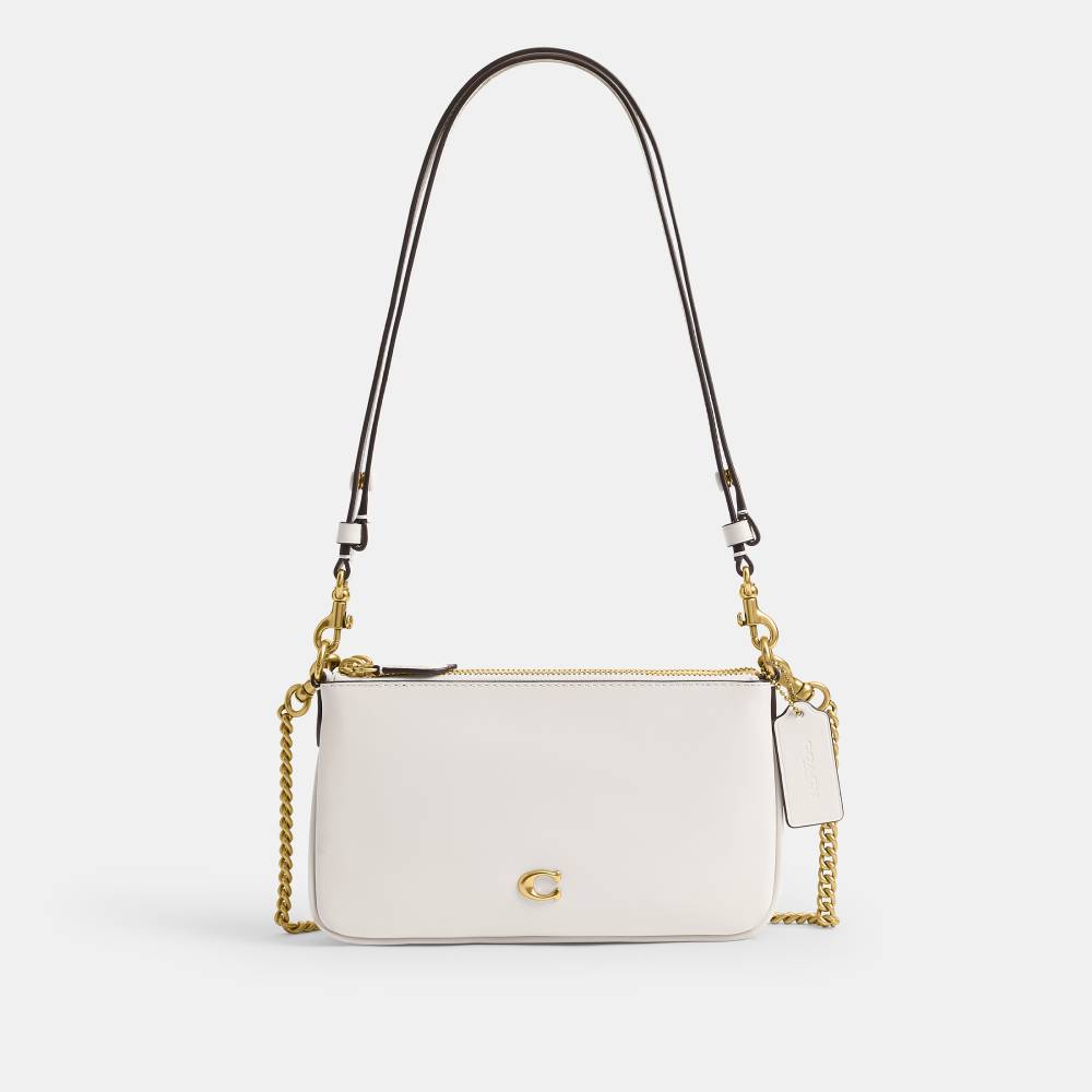 Bolsa Audrey Crossbody Coach Off White - coach
