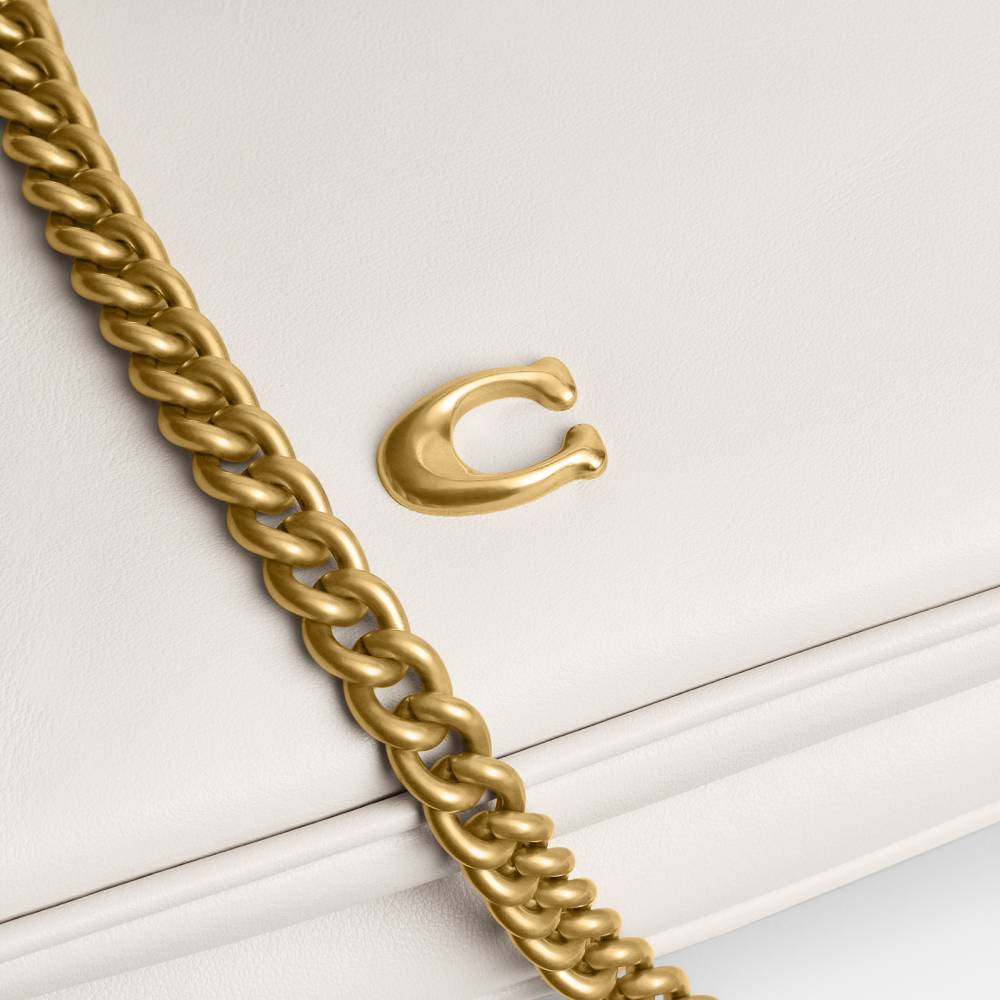 Bolsa Audrey Crossbody Coach Off White - coach