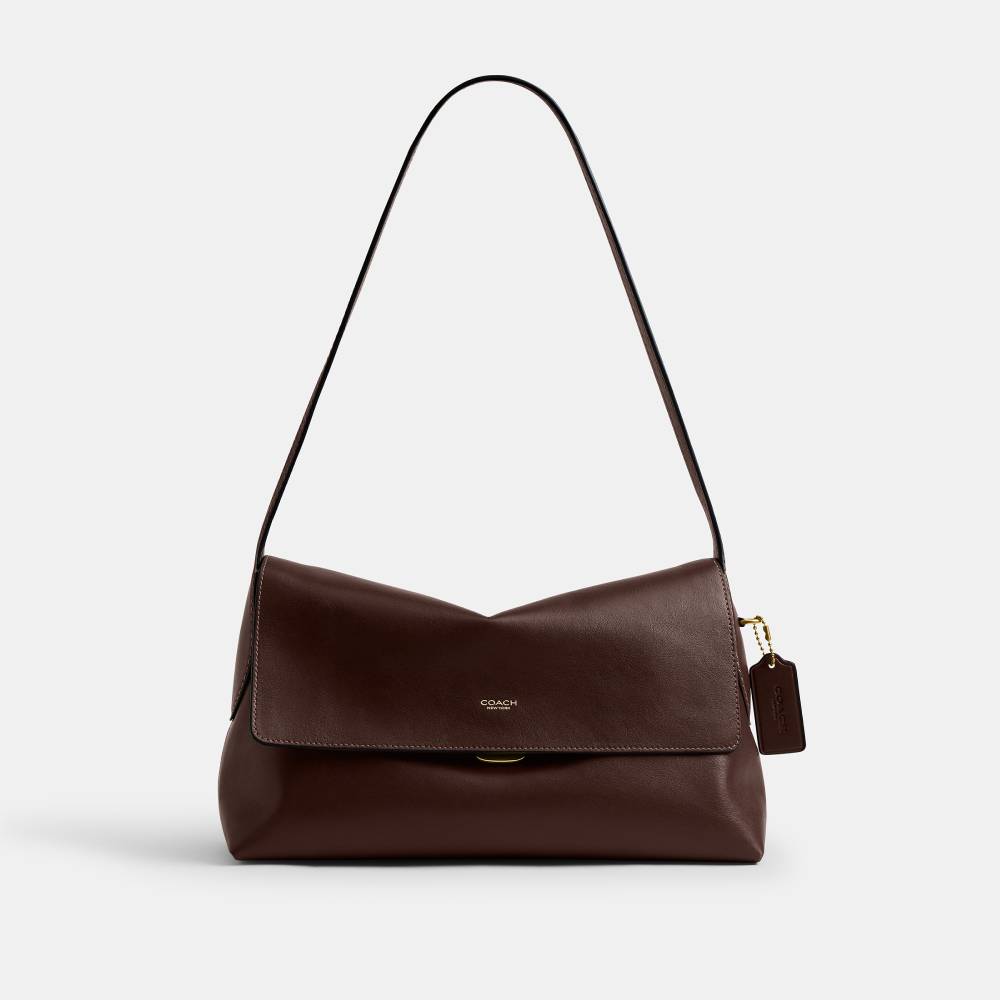 Bolsa Chelsea Shoulder 30 Coach Marrom Escuro - coach
